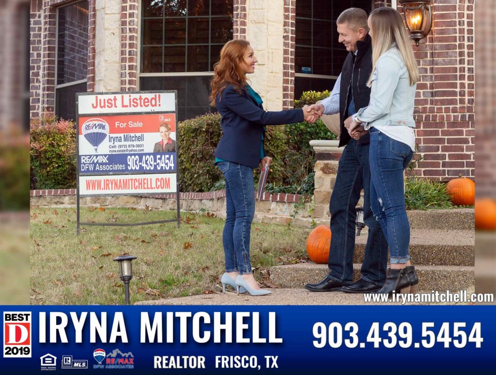 Iryna Mitchell Top Realtor at REMAXDFW Associates helping home