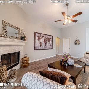 House For Sale in Fort Worth TX, Contact Iryna Mitchell REALTOR - 903-439-5454 - www.irynamitchell.com - RE/MAX DFW Associates